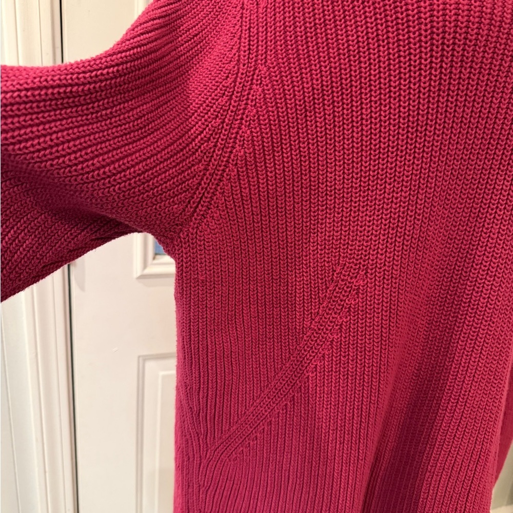 Talbots Women's Raspberry Cowl Neck Sweater NWOT - Picture 5 of 5